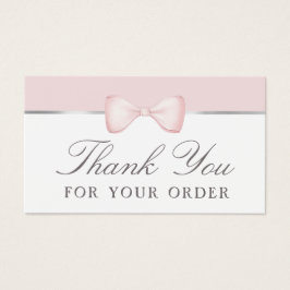 Coquette arc rose merci carte de réduction