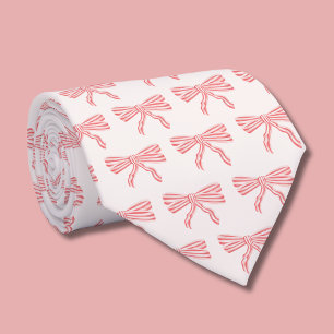 Coquette Ästhetik Rosa Bug Krawatte