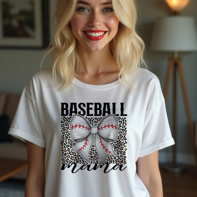 Coquette-Baseball-Mama T-Shirt (Von Creator hochgeladen)