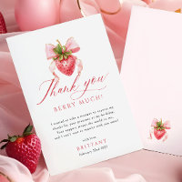 Coquette Berry First Birthday