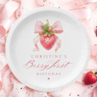 Coquette Berry First Birthday
