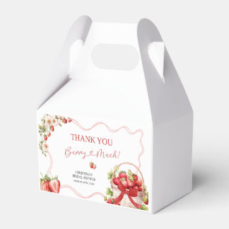 Coquette Berry in Liebe Brautparty Gefälligkeitsbo Geschenkschachtel