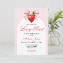 Coquette Berry Sweet Babyparty