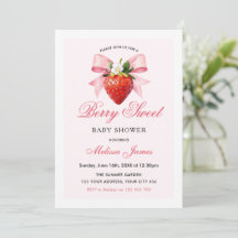 Coquette Berry Sweet Babyparty