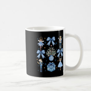 Coquette Blaue Schleife Nussknacker Weihnachten Fr Kaffeetasse