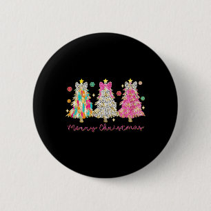Coquette Bow frohe Weihnachten Weihnachten Weihnac Button