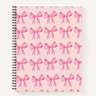 Coquette Bow Notebook Notizbuch