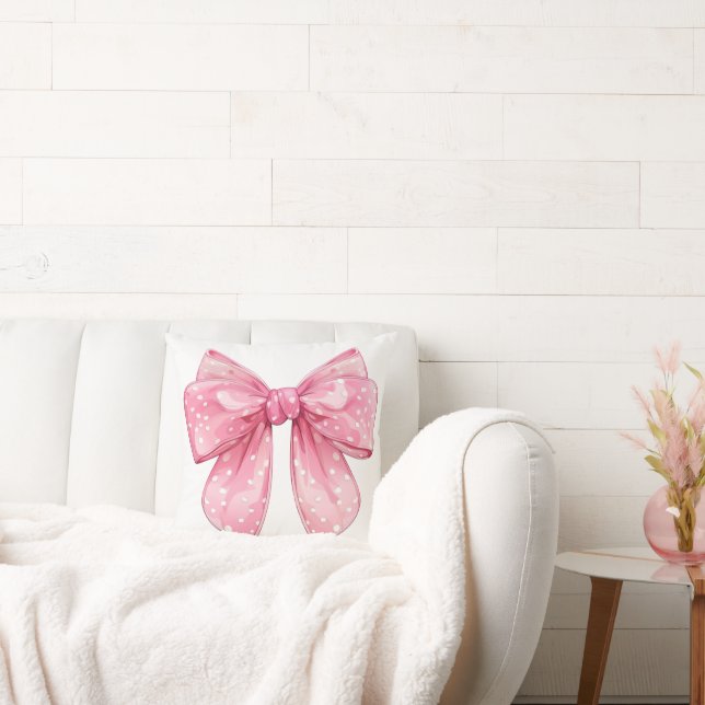 Coquette Bow Polka Dot Kissen (Liege)