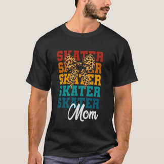Coquette Bow Skater Mama Niedlich Skater Liebhaber T-Shirt