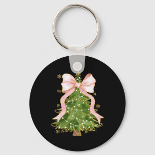 Coquette Bow Weihnachtsbaum Weihnachten Weihnachte Schlüsselanhänger