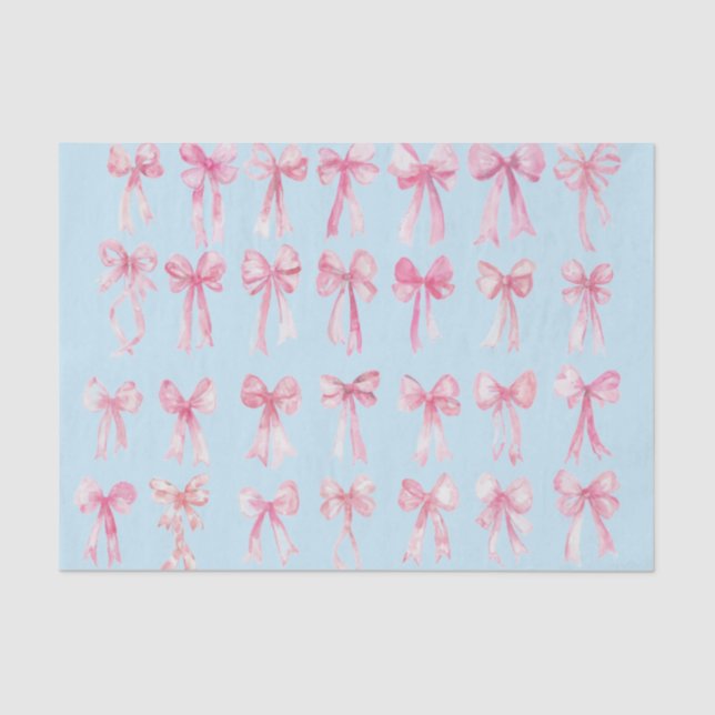 coquette bows tissue paper seidenpapier (Vorderseite)