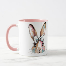 Coquette Bunny Bow Osterfest Tasse & Cups