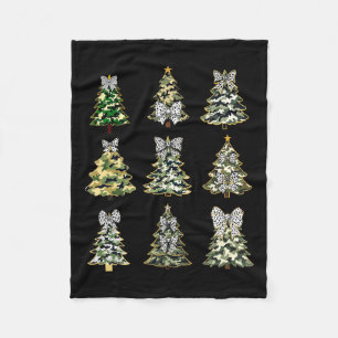 Coquette Camouflage Weihnachtsbaum Bow Camouflage Fleecedecke