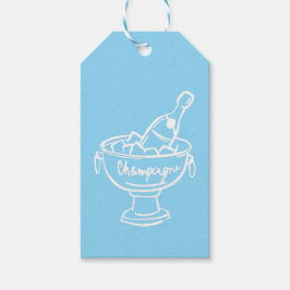 Coquette Champagne Geschenkanhänger
