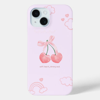 Coquette Cherry Niedlich Pink Bow Case-Mate iPhone Hülle
