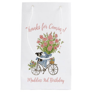 Coquette Chiot Anniversaire Fête Favoriser Sacs