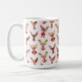 Coquette Christmas Preppy Rentier Kaffeetasse