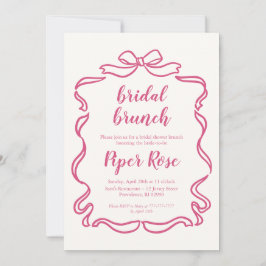 Coquette coquette brune nuptiale invitation à la d