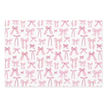 Coquette Feminine Pink Bows & Ribbons
