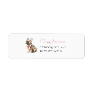 Coquette Frenchie, Pariser Adressetikett