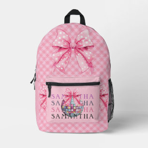 Coquette Girly Feminine Parco Civico-Ciani Bedruckter Rucksack