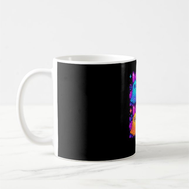 Coquette Iridescent Halloween Kaffeetasse (Links)