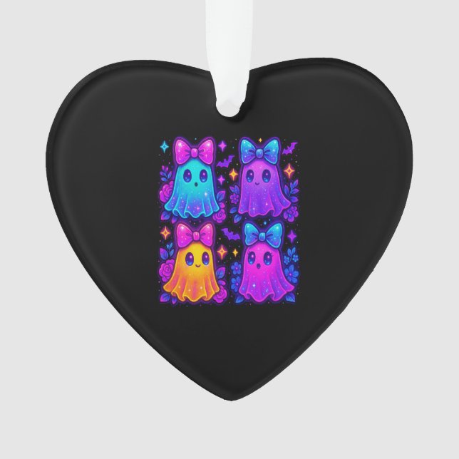 Coquette Iridescent Halloween Ornament (Vorderseite)