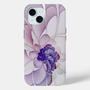 Coquette Lila Abstrakte Blüte Case-Mate iPhone Hülle