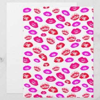 Coquette Lipstick Muster Cardstock