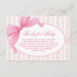 Coquette Love Shack Rosen Bücher für Baby Mädchen Begleitkarte