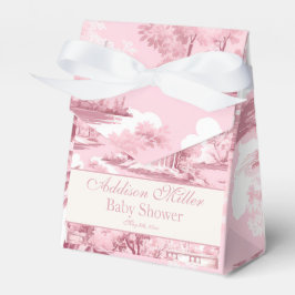Coquette Pink Bow Brautparty Geschenkschachtel