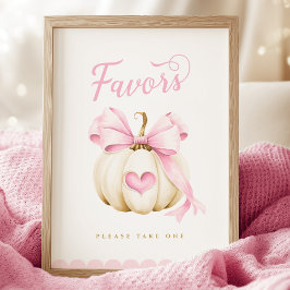 Coquette Pumpkin Baby Duwer Favorit Schild