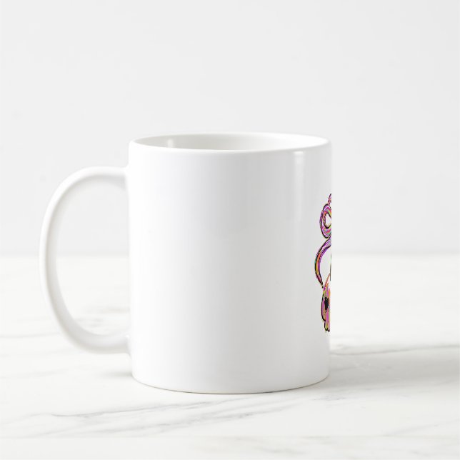 Coquette Pumpkin Cherries Halloween Kaffeetasse (Links)