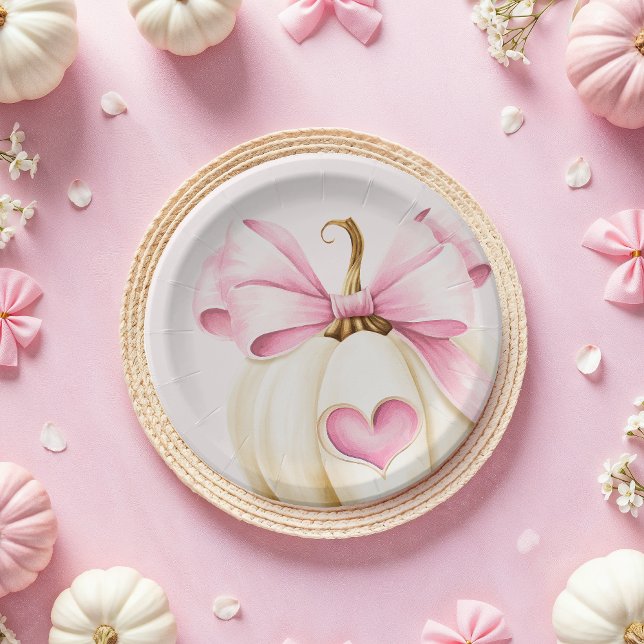 Coquette Pumpkin Pink Paper Teller (Von Creator hochgeladen)