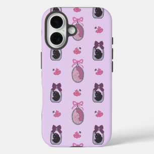 Coquette rose Cat iPhone 16 coque
