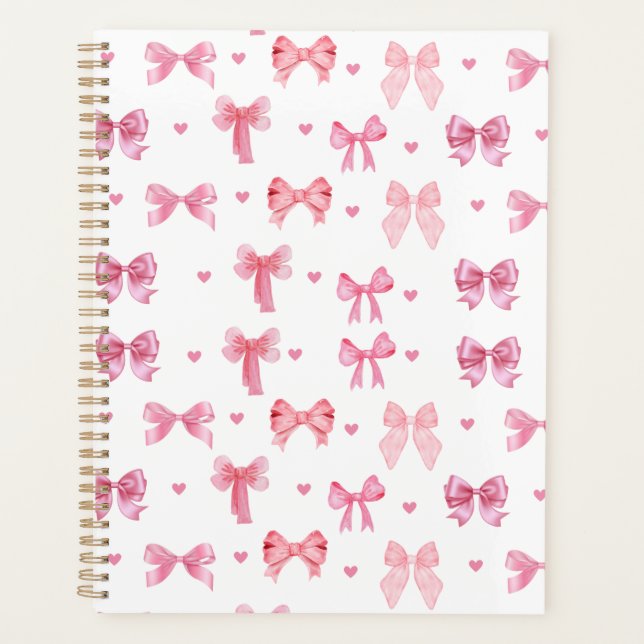 Coquette rose Motif mignonne Girl Ruban (Devant)