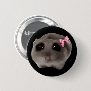 Coquette Sad Hamster Meme Button Button