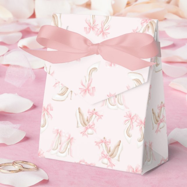 Coquette-Schuhmuster  Geschenkschachtel (Hochzeit)