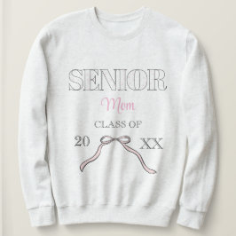 Coquette Senior-Mutter-Absolventin Benutzerdefinie Sweatshirt