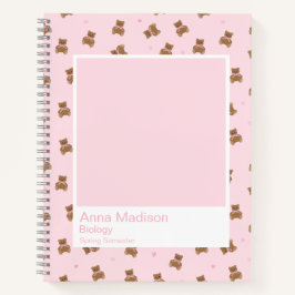 Coquette Teddy Bears Notebook Notizbuch