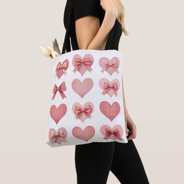 Coquette Valentine Rosa Herzstück Tasche (Von Nahem)