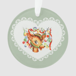 Coquette Vintage Retro Pastel Bébé Animaux Cerfs