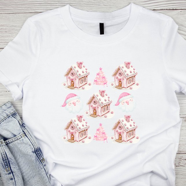 Coquette Weihnachtsmuster Shirt (Von Creator hochgeladen)