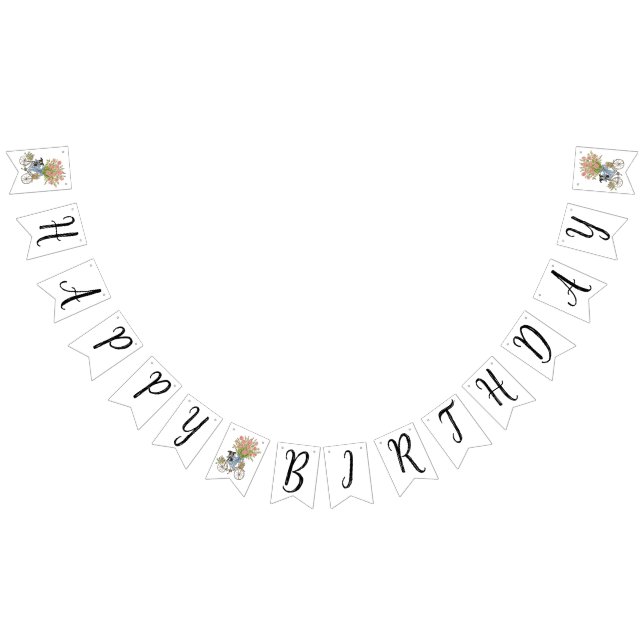 Coquette Welppy Party Bunting Fahnen Wimpelkette (Alle)