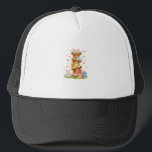 Coquette Western Highland Cow Easter Eggs Cute Bun Truckerkappe<br><div class="desc">Coquette Western Highland Cow Easter Eggs Cute Bunny Cow T-Shirt</div>