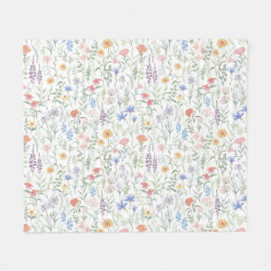 Coquette Wildblumenwiese Fleecedecke