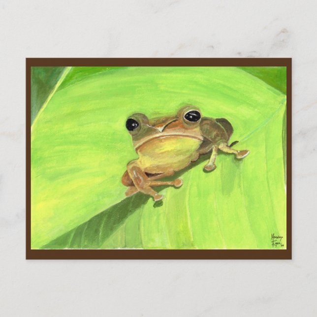 Coqui de Puerto Rico Postcard Postkarte (Vorderseite)