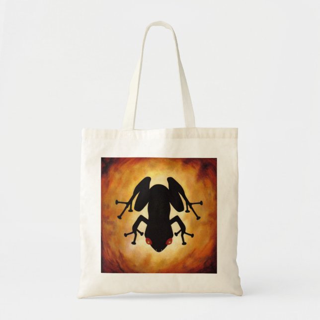 Coqui Ikonen-Leinwand-Handtasche Tragetasche (Vorne)