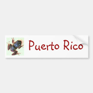 Coqui Puerto Rico Autoaufkleber