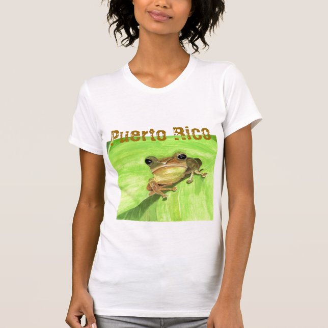 Coqui Puerto Rico T-Shirt (Vorderseite)